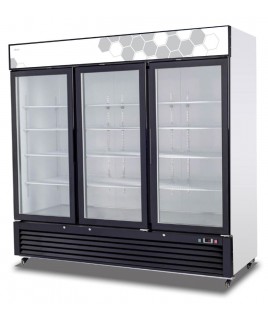 3 Glass Door Reach-in Freezer (Migali)
